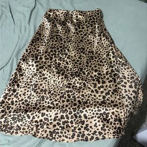 Abercrombie & Fitch Cheetah Skirt